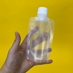 Rõ Ràng Nhựa Trong Suốt Đứng Lên Bao Bì Mềm Uống Túi Với Vòi - Product Image 4