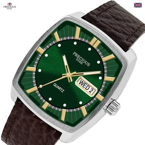 Nuovo Orologio da Uomo al Quarzo 2026 <span class=keywords><strong>Serie</strong></span> TV con Movimento Giapponese Miyota, Quadrante Spazzolato da 39mm, Funzione, Cinturino in Pelle, Impermeabile 30M - Product Image 1