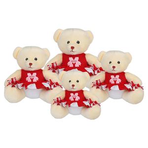 <span class=keywords><strong>Ours</strong></span> <span class=keywords><strong>de</strong></span> pom-pom girl en peluche cadeaux promotionnels avec logo personnalisé ourson <span class=keywords><strong>de</strong></span> pom-pom girl à pompons - Product Image 3