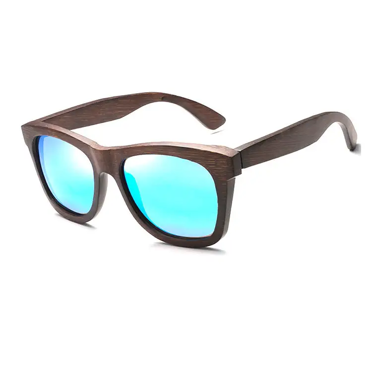 Custom latest mens polarized square wooden sunglasses wholesale in china big eye sunglasses