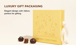 12 Day Christmas Chocolate Advent <b>Calendar</b> with Premium Treats Decorative Gift Packaging for Holiday Celebration and Sharing - Product Image 6