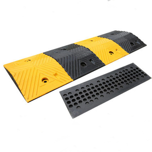 Chất lượng cao nặng màu vàng và màu đen cao su tốc độ vết sưng đường tốc độ vết sưng cho nhà để xe - Product Image 5