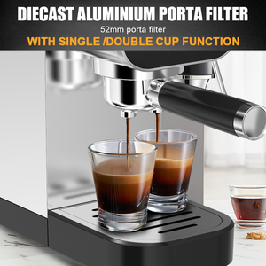 Macchina da caffè a soffietto semiautomatica per uso domestico del ristorante per macchina per caffè Espresso Barista - Product Image 4