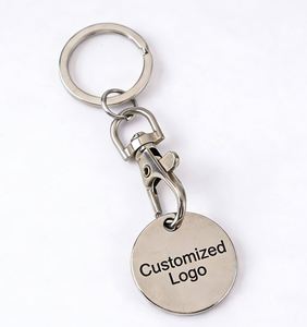 Llavero con ficha de moneda para carrito de compras X926, llaveros con ficha para carrito de supermercado - Product Image 2