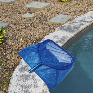 Accessoires de <span class=keywords><strong>piscine</strong></span> personnalisables Râteau économique <span class=keywords><strong>pour</strong></span> <span class=keywords><strong>piscine</strong></span> 3x16 "Dia. Poignée télescopique en aluminium de 20mm - Product Image 3