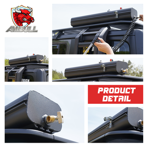 Réservoir d'<span class=keywords><strong>eau</strong></span> de toit de voiture Ambull de haute qualité 4x4 en <span class=keywords><strong>aluminium</strong></span> 20L-50L pour camping en extérieur, douche de camping, réservoir de stockage d'<span class=keywords><strong>eau</strong></span> sous pression - Product Image 2