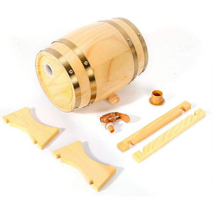 1.5L/3L/5L/10L خمر خشبية خشب البلوط برميل جعة الأحمر برميل نبيذ للبيرة براندي ويسكي رم ميناء - Product Image 6