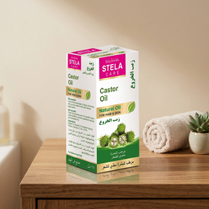 Huile de ricin naturelle pour les soins des cheveux et de la peau, formule nourrissante et hydratante pour la beauté des cheveux et du cuir chevelu, utilisation pour les soins personnels - Product Image 4