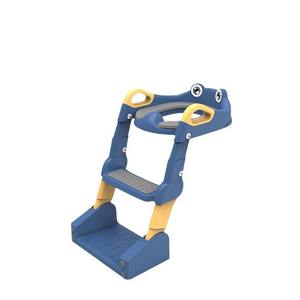 Escabeau WC YHS Frog pour enfants de 2 à 4 ans, multifonctionnel, avec poignée et surface antidérapante - Product Image 1