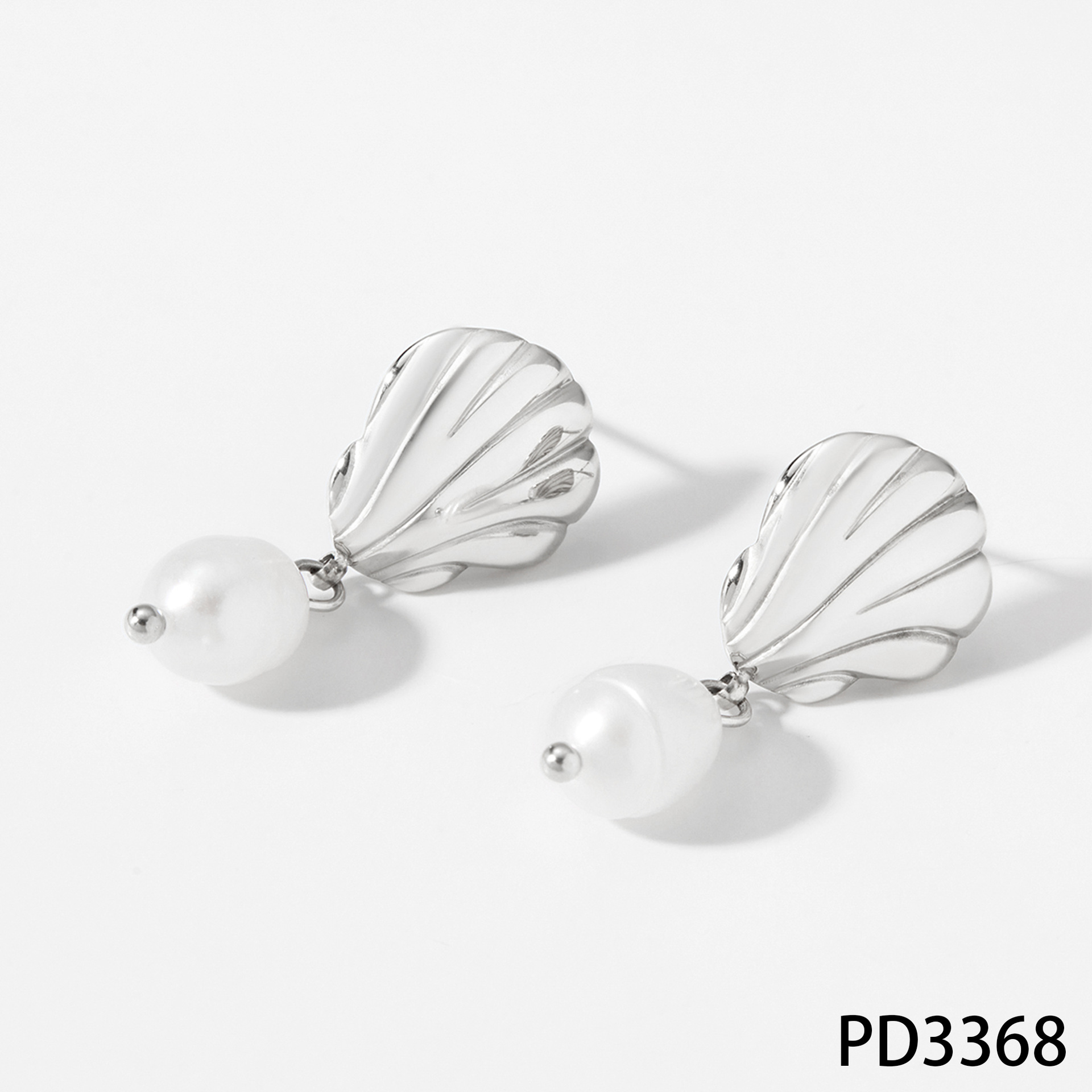 Silver earrings pd3368