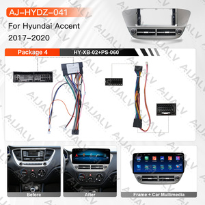 12,3 Zoll Android Touchscreen-Radio-Display Autonavigations-Blende mit Mirror Link und Wireless CarPlay für HYUNDAI 17-20 <span class=keywords><strong>ACCENT</strong></span> - Product Image 3