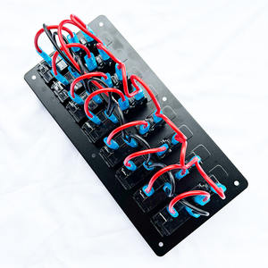 แผงสวิตช์แบบโยก 8 ช่อง พร้อมระบบป้องกันกระแสเกินสำหรับรถบ้านและรถแคมป์เปอร์ - Product Image 4