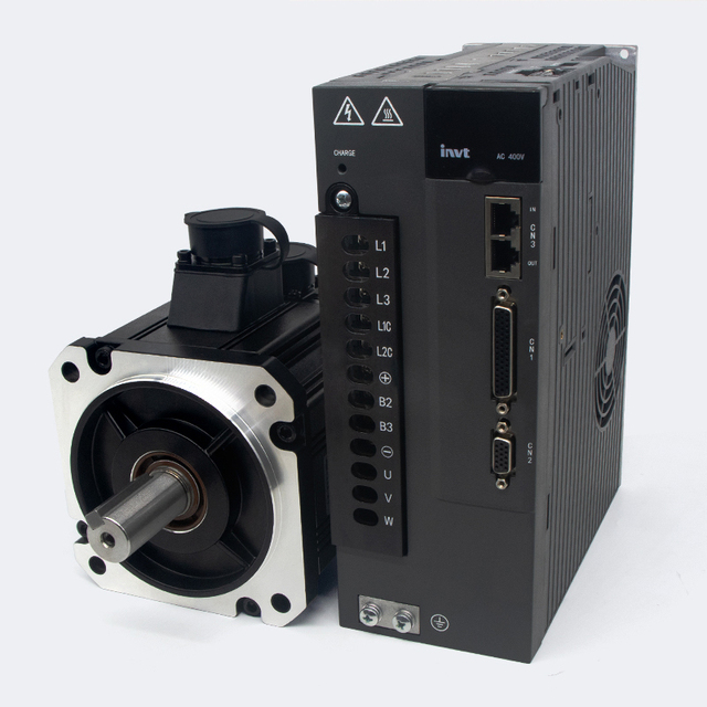 Umot 17/23-bit Encoder AC Servo Motor with Driver 750W 1KW High Precision Servo Motor for CNC and Industrial Automation