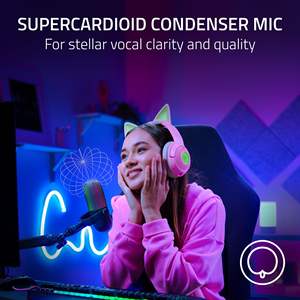 Micrófono USB <span class=keywords><strong>Razer</strong></span> <span class=keywords><strong>Seiren</strong></span> V3 Chroma RGB habilitado con sonido de calidad de estudio - Product Image 5