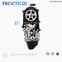 Motor de Bloque Largo de Alto Rendimiento, Nuevo, de Gasolina, 0.8L, F8CV, con Tracción Delantera para Tico