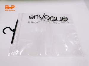 Sac à fermeture éclair en plastique avec Logo personnalisé pour vêtements, pochette à fermeture éclair pour maillots de bain - Product Image 3