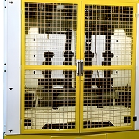 Testeur de résistance aux crevaisons de pneus électro-servo 50kN force de test maximale pour l'énergie du piston du pneu et les tests de performance anti-crevaison