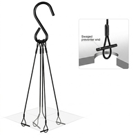 Cordon de suspension triangulaire robuste pour mangeoire à oiseaux, plateforme extérieure, accessoire de mangeoire à oiseaux de jardin
