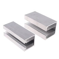 40*40*100mm/50*50*100mm U-slot Triode High Power Aluminum Alloy Heatsink Heat Sink CPU Power Radiator