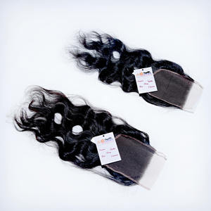 Extensions de cheveux humains de temple indien de qualité supérieure, transparentes, pré-épilées, avec frontale en dentelle HD et closure en dentelle HD suisse 13x6 4x4, pour revendeurs - Product Image 1