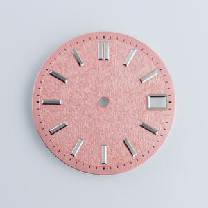 Reloj con logotipo personalizado con esfera de latón de 28,5mm con fecha luminosa Movimiento NH35 Ajuste de lijado estéril - Product Image 2