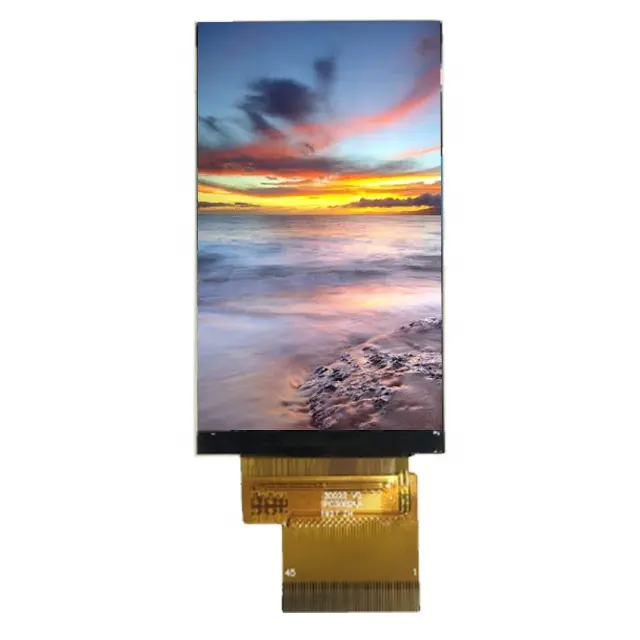 Personnalisé 3 "pouces RVB interface ST7701S tft LCD 480*854 écran lcd 400 nits Haute résolution d'affichage à cristaux liquides