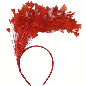 Carnival <strong>Easter</strong> Feather Ball Party <strong>Easter</strong> <strong>Headband</strong> Hair Hoop <strong>Headband</strong> Triangular Feathers <strong>Headband</strong> - Product Image 6