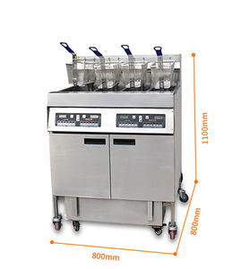 الكمبيوتر مقلاة كهربائية عميقة مع ماكينة فلترة الزيت للبيع - Product Image 2