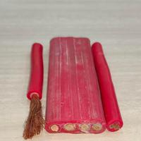 Câble d'alimentation électrique en cuivre YGC, 4 conducteurs, 3 conducteurs, gaine en caoutchouc silicone flexible, 16A, 0,6kV, résistance à la chaleur, industriel