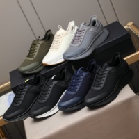 Chaussures décontractées sportives pour hommes à boucle monacaine et lacets, en cuir véritable, tendance, confortables, chaudes, amorties, antidérapantes