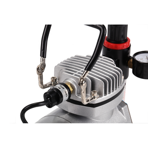 AS18K-2 gravité alimentation Piston aérographe cuivre ABS matériel pour Nail Art gâteau décoration <span class=keywords><strong>peinture</strong></span> avec compresseur pour passe-temps - Product Image 4