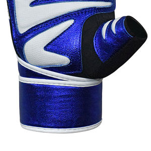 Gants de sport demi-doigts en cuir de haute qualité, personnalisables, coupe-vent, imperméables, antidérapants, avec sangle de poignet réglable, pour l'entraînement et la course - Product Image 5