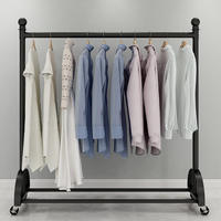 Porte-vêtements en cuir résistant à la chaleur, support de présentation pour vêtements, idéal pour les chambres