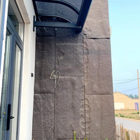 Panneaux de PU de modèle 3D d'intérieur de conception moderne Panneau de polyuréthane de mur de placage de marbre de grande dalle Panneaux de PU d'intérieur de granit de conception moderne