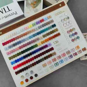 ชุดยาทาเล็บเจล 136 สี พร้อมแผงแสดงสี ชุดยูวีเจลสีที่ใช้กันทั่วไปในร้านทำเล็บ - Product Image 1