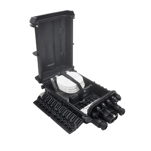 Nhà Máy giá tốt nhất 4x1*8 PLC Splitter FTTH 8-core không thấm nước truy cập thiết bị đầu cuối hộp ABS + PC sợi quang thiết bị - Product Image 2