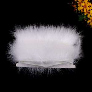 10 mètres moelleux <span class=keywords><strong>plumes</strong></span> <span class=keywords><strong>de</strong></span> dinde garniture blanc ruban <span class=keywords><strong>de</strong></span> couture pour artisanat robe <span class=keywords><strong>de</strong></span> mariée Costume <span class=keywords><strong>plumes</strong></span> décoratives - Product Image 2