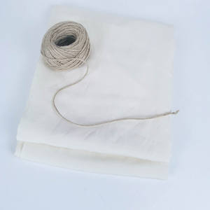 ผ้าลินินลายทแยงสีขาวผ้าลินินผลิตตามสั่งเป็นมิตรต่อสิ่งแวดล้อม - Product Image 1