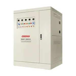 AVR SBW 200KVA-3000KVA 3 상 220V 380V 자동 전압 조정기 안정기