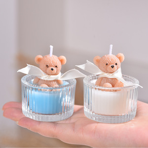 Candele Profumate Artigianali di Alta Qualità a Forma di Orsetto per Decorazioni Domestiche, Regalo Romantico per Matrimoni e San Valentino - Product Image 6