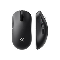 Souris de jeu sans fil ultralégère MCHOSE A7 V2 Pro Tri-modes, 26000 DPI, fréquence d'échantillonnage 8KHz, capteur PAW3395, autonomie de plus de 200 heures