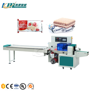 Đa chức năng gối <span class=keywords><strong>Wafer</strong></span> Biscuit máy đóng gói slaty Waffle bánh quy dòng chảy máy đóng gói - Product Image 1