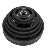 Smartfit kustom CPU berat piring Gym Set penuh ureangkat besi barbel berat piring 2. 5lb-45lb