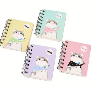 8 Lindos Blocs de Notas de Dibujos Animados al por Mayor, Mini Bloc de Notas A7, Mini Set de Papelería de Oficina - Product Image 2