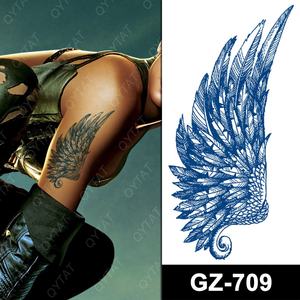 工場直販 防水・防汗 2週間持続 半永久 ハーブ植物果汁 タトゥーシール - Product Image 5