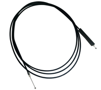 Câble de commande de serrure de porte Peivso pour Toyota Yaris Berline 2007-2014, câble de loquet de porte OEM 64607-52090