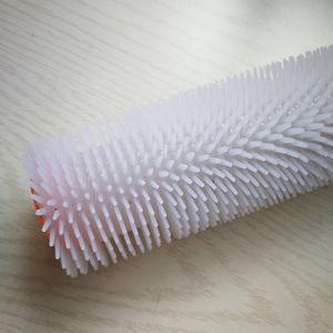 Antong Plastic Needle Punched Roller <b>Brush</b> Round Strip Industrial Paint Roller For Building Materials - Product Image 1