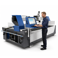 Machine de découpe à jet d'eau CNC 5 axes YUANLI 42KW AC, coupeur de biseaux haute précision, usage industriel