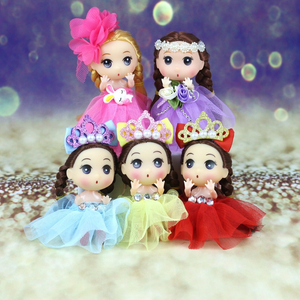 Bambola Principessa Confusa, Giocattolo all'Ingrosso, Bambola Sirena 12cm, Ciondolo Portachiavi, Regalo per la Festa dei Bambini - Product Image 2