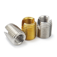 M2 M3 M4 M5 M6 M8 Self Tapping Slotted Thread Sleeve Screw Threaded Insert Slotted Thread Insert